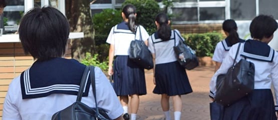 アクセス・ルートチャート・生徒在住地区別人数分布